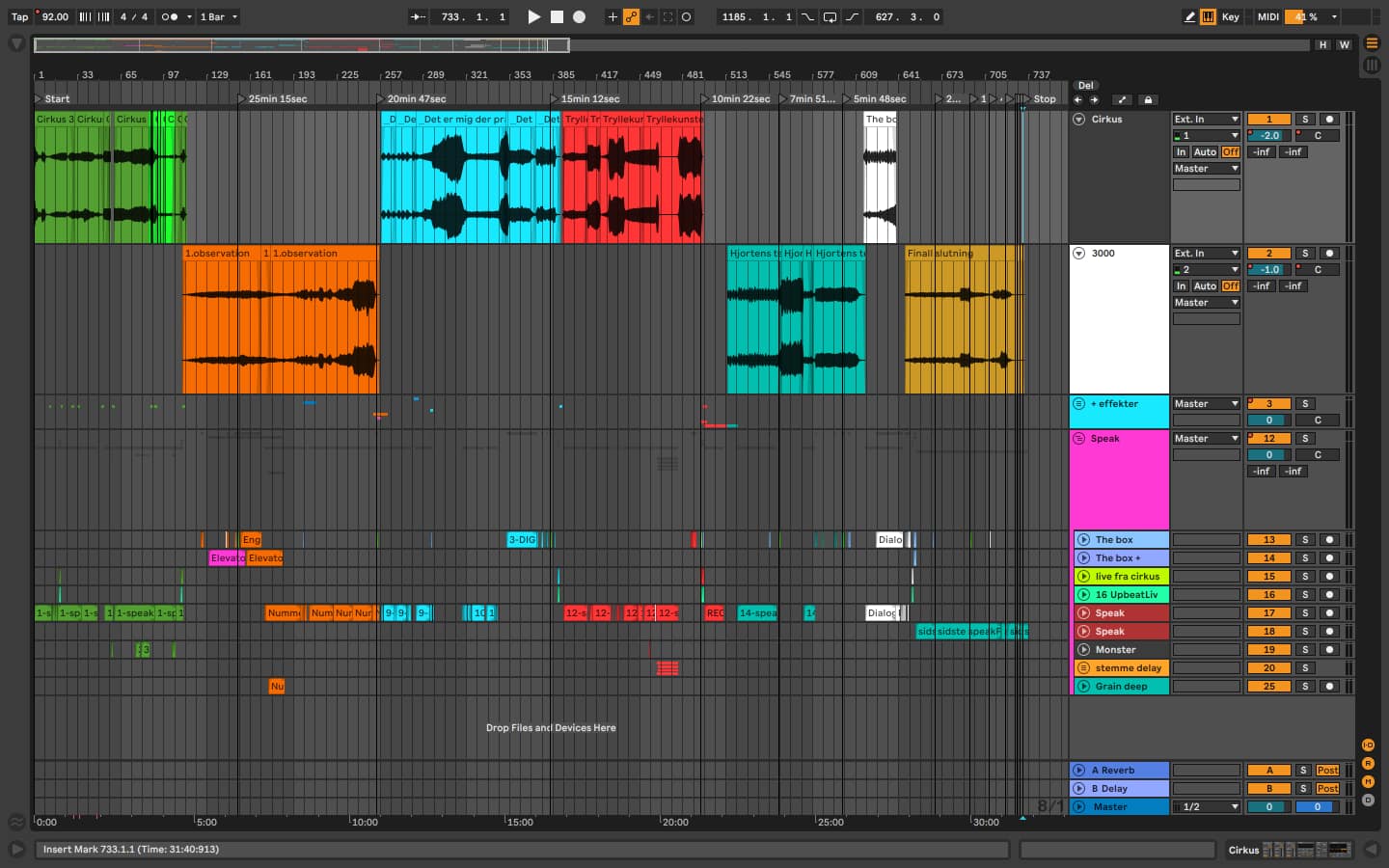 CIRKUS 3000 Ableton Set